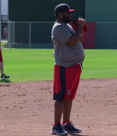 Fat Joe slow pitch softball player