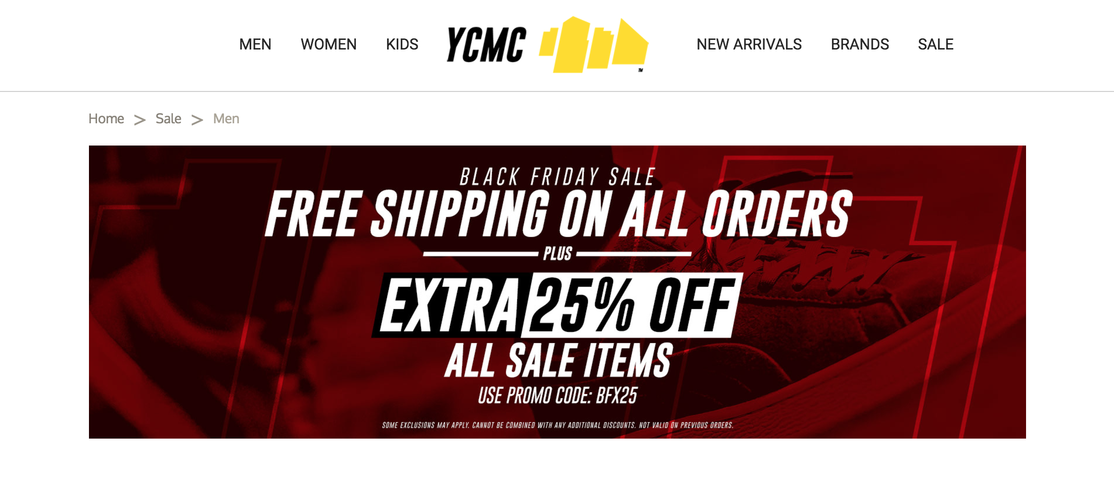 YCMC Black Friday Sale