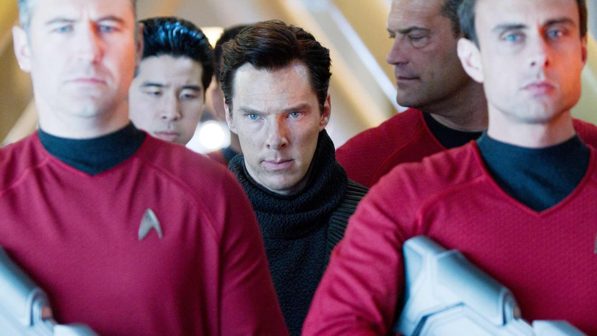 Benjamin Cumberbatch in Star Trek.