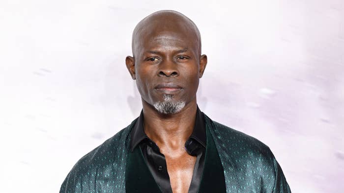 Djimon Hounsou attends the &quot;Shazam! Fury of the Gods&quot; premiere