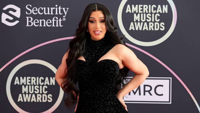 Cardi B at the American Music Awards