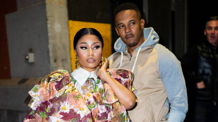 Nicki Minaj and Kenneth Petty