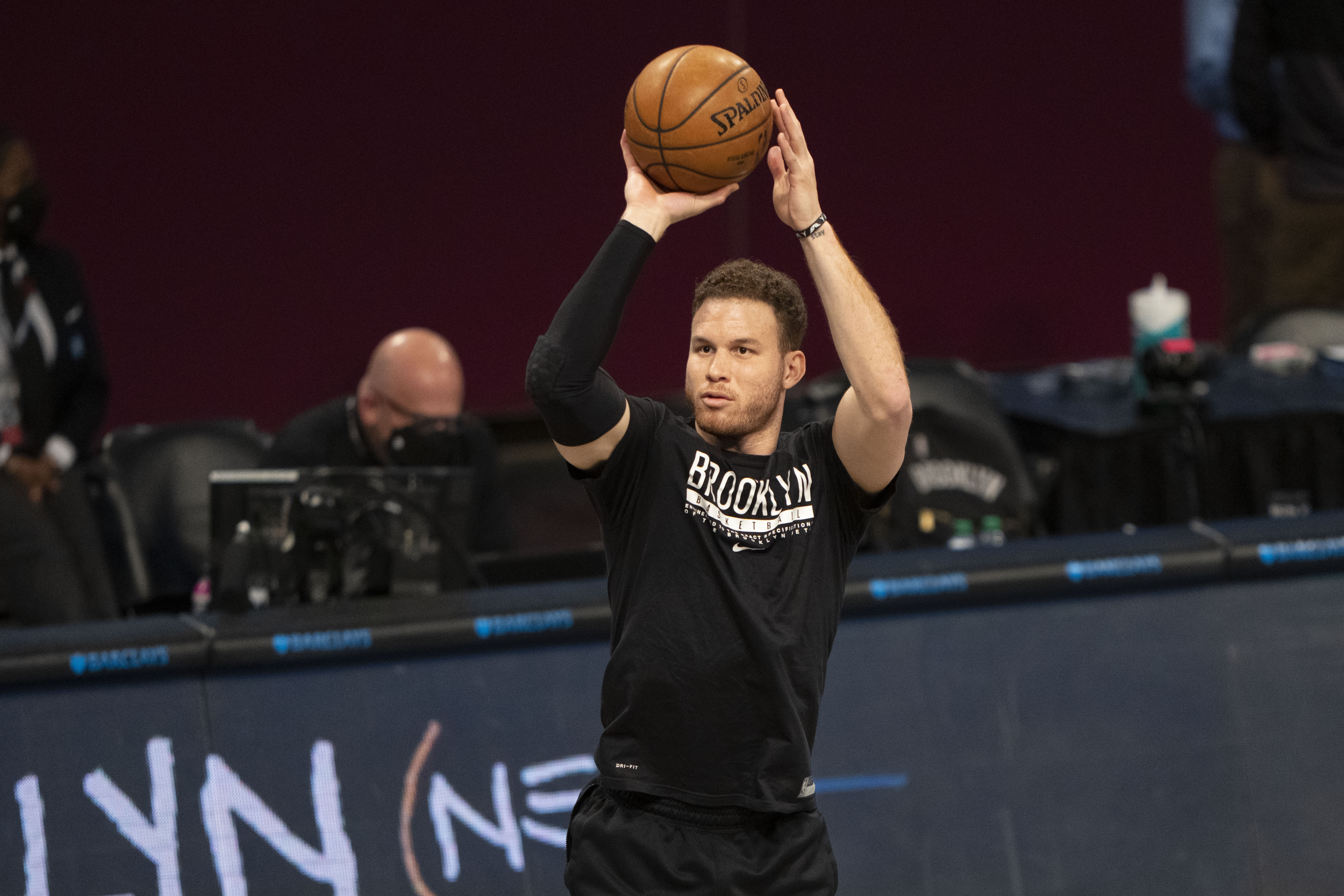 Blake Griffin Nets Warmups 2021