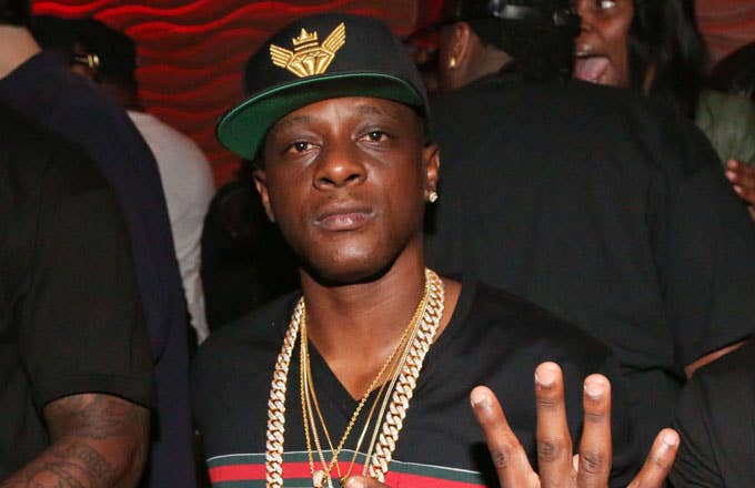Boosie Badazz at Future&#x27;s record release party.
