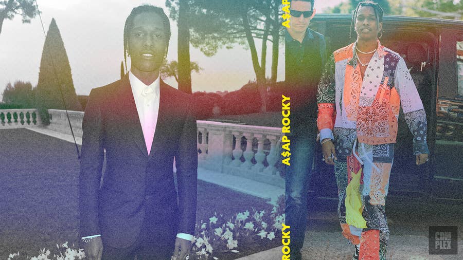 A$AP Rocky Is On a Shorts-Suit Hot Streak