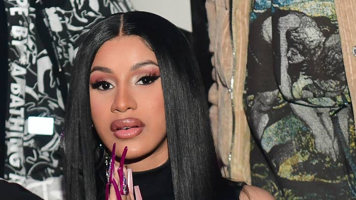 Cardi B attends Hawks vs Nets After Party at Gold Room