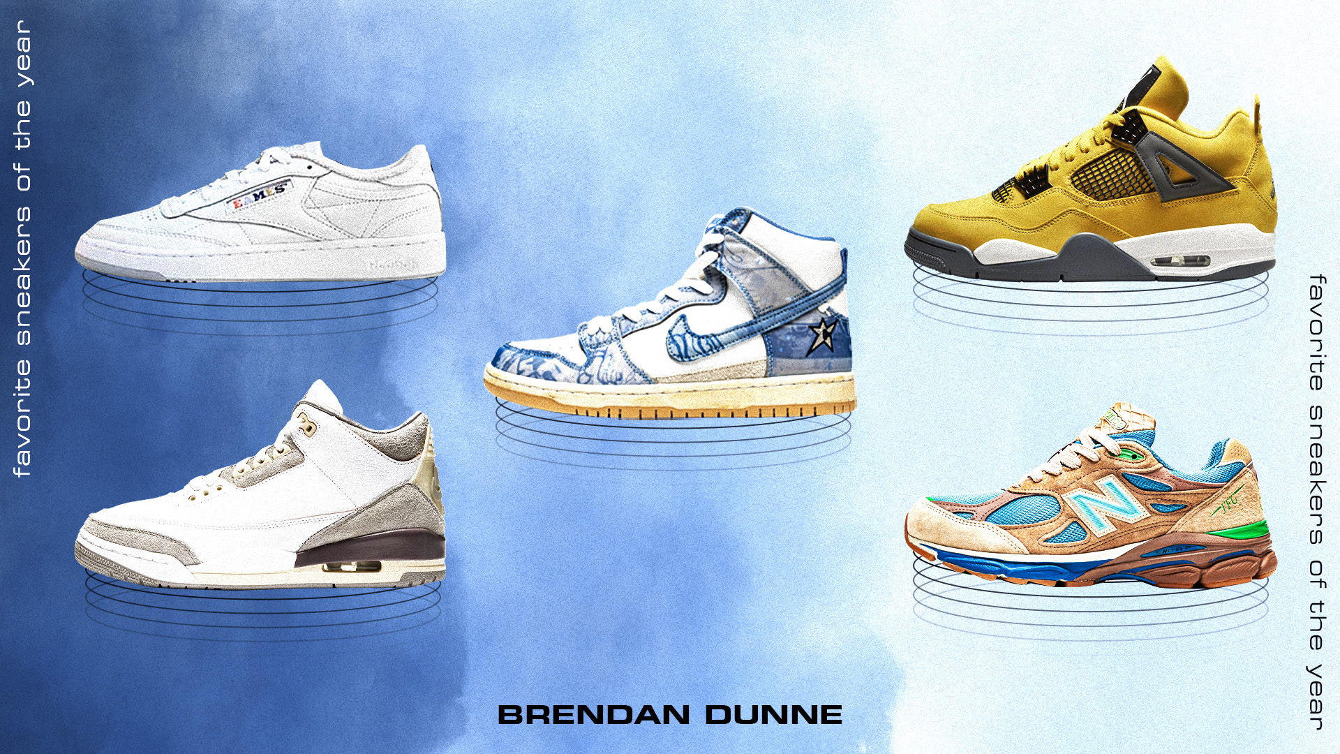 Brendan Dunne Favorite Sneakers 2021