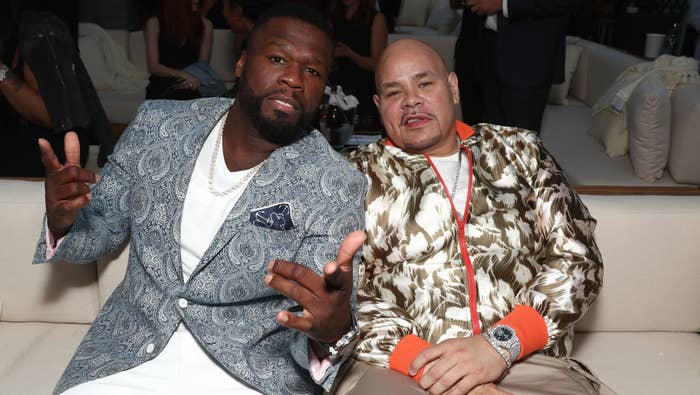 Curtis &quot;50 Cent&quot; Jackson and Fat Joe attend STARZ &quot;Power&quot; Season 4