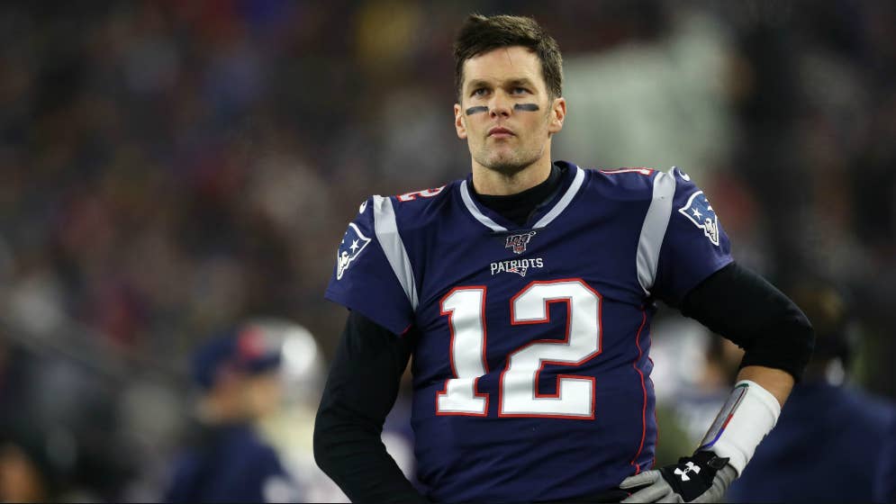 Tom Brady #12 of the New England Patriots