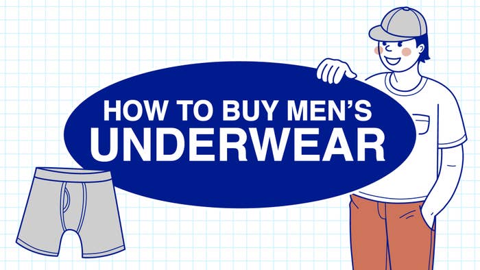 Drawing men's underwear step by step 