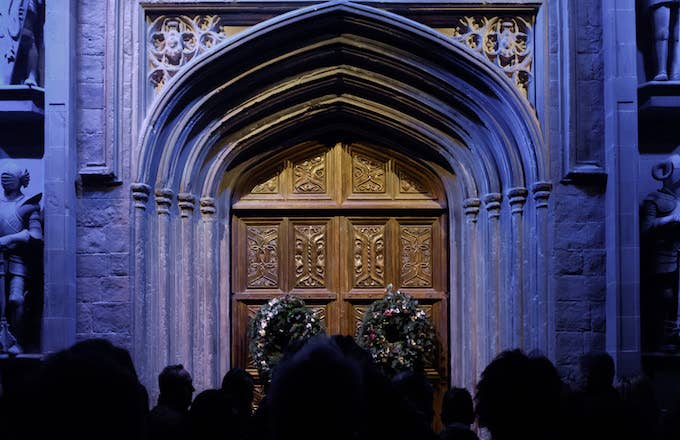 Gate of the Great hall of Hogwarts