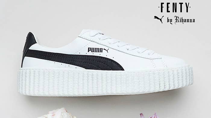 Rihanna Puma Creeper White Cracked Leather Release Date