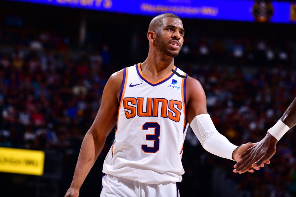 Chris Paul Handshake 2021 Playoffs