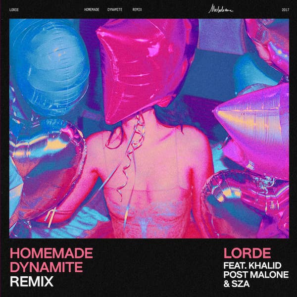 Lorde f/ Khalid, SZA, Pos Malone, &quot;Homemade Dynamite&quot; remix