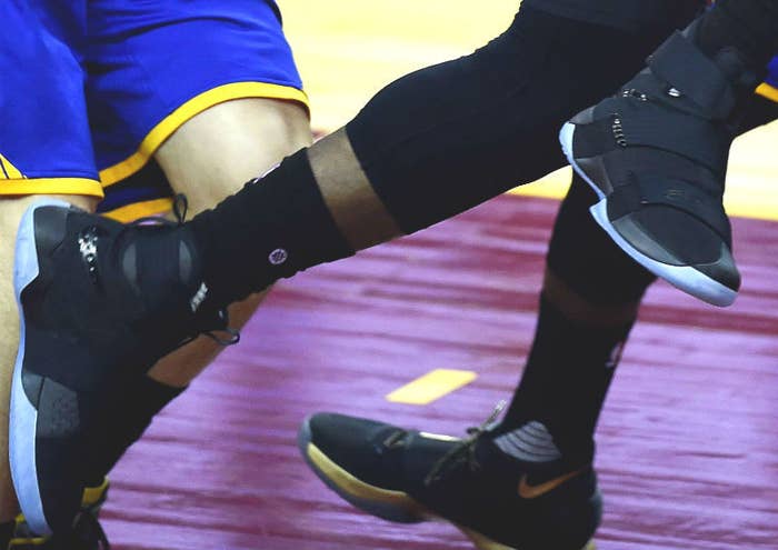 LeBron James Debuts the Nike Soldier 10