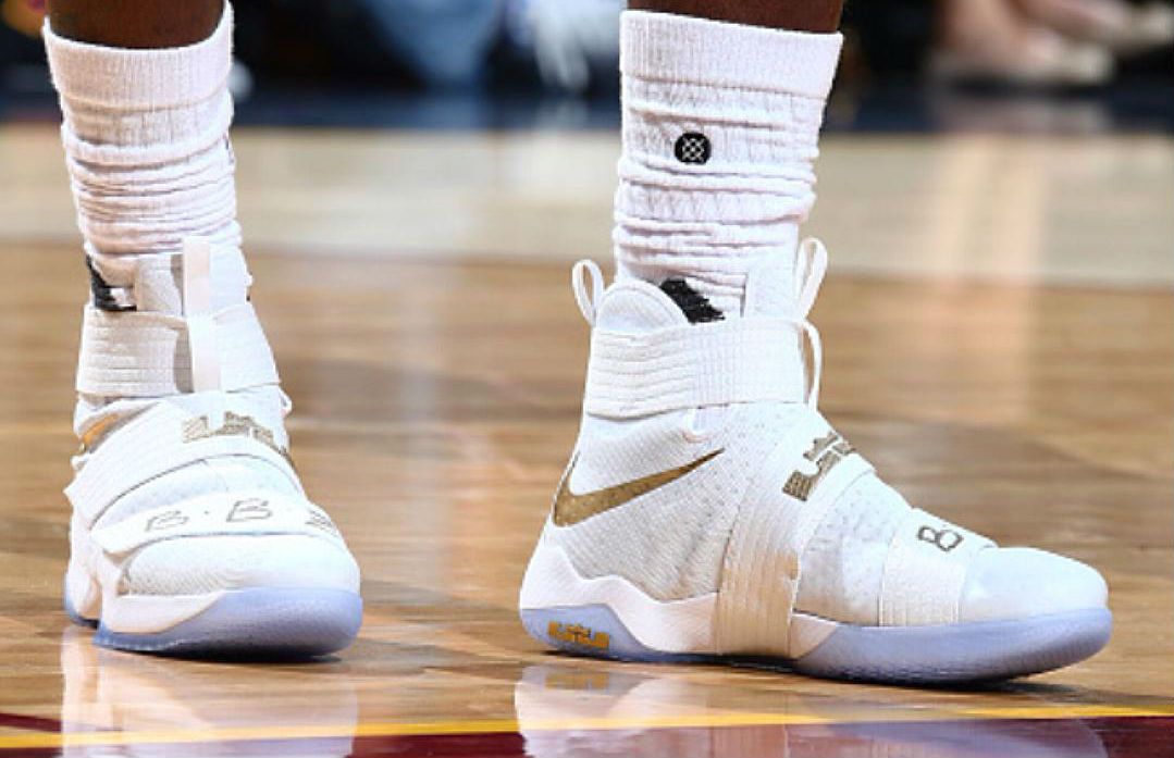 Lebron shop white gold