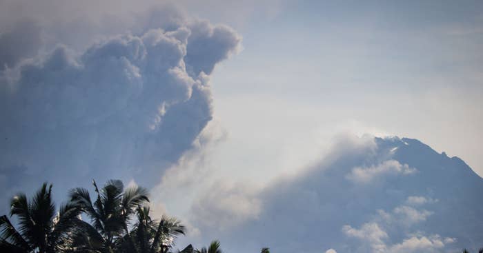 Indonesia’s Merapi volcano erupted on Saturday,