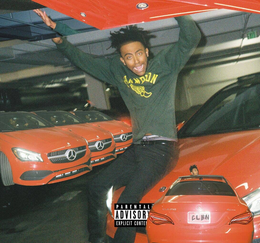 Aminé "Red Mercedes" cover art