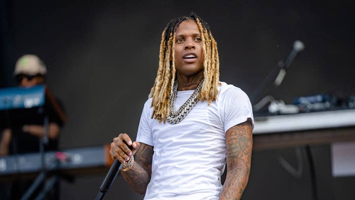 Lil Durk performs during Lollapalooza at Grant Park on July 30, 2022 in Chicago, Illinois