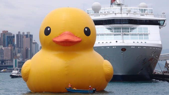 giant rubber duck ontario