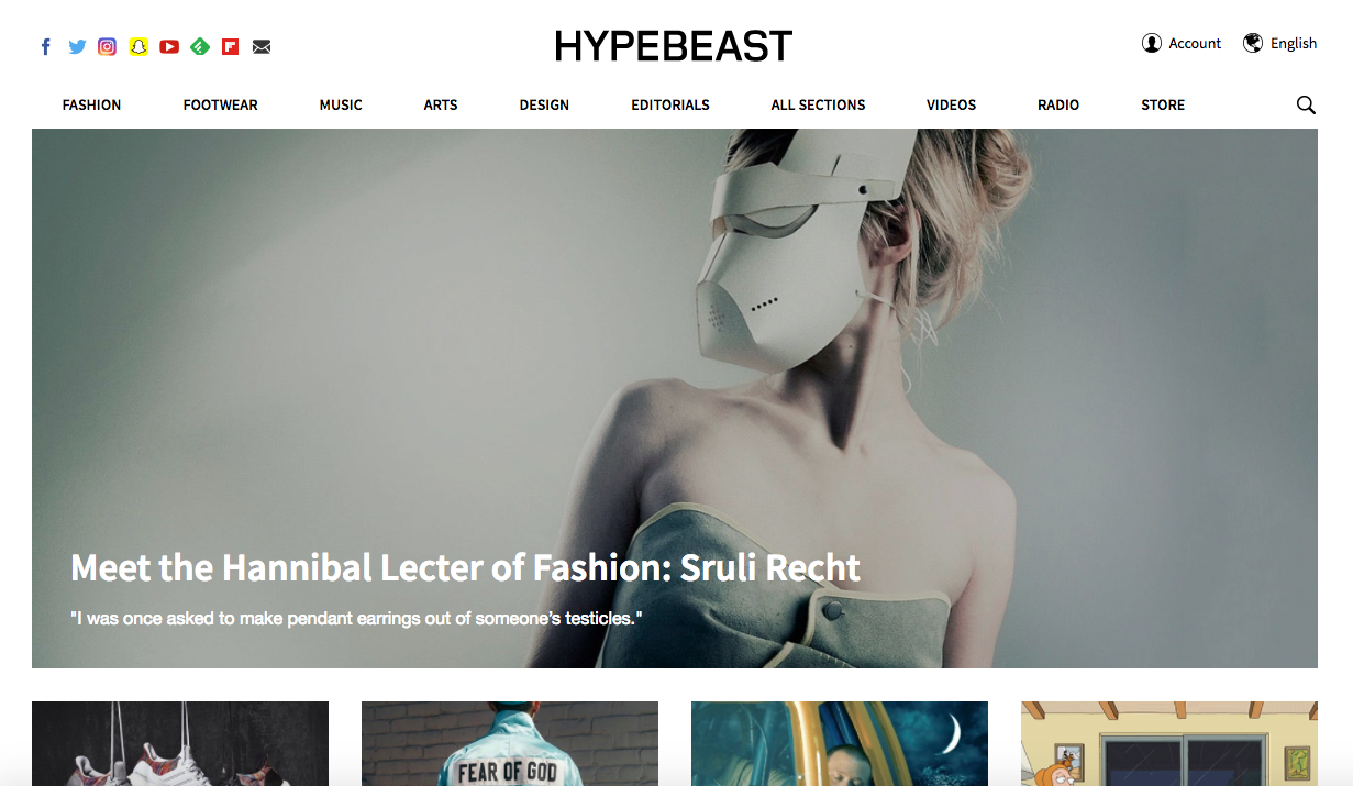 best mens style blogs right now hypebeast
