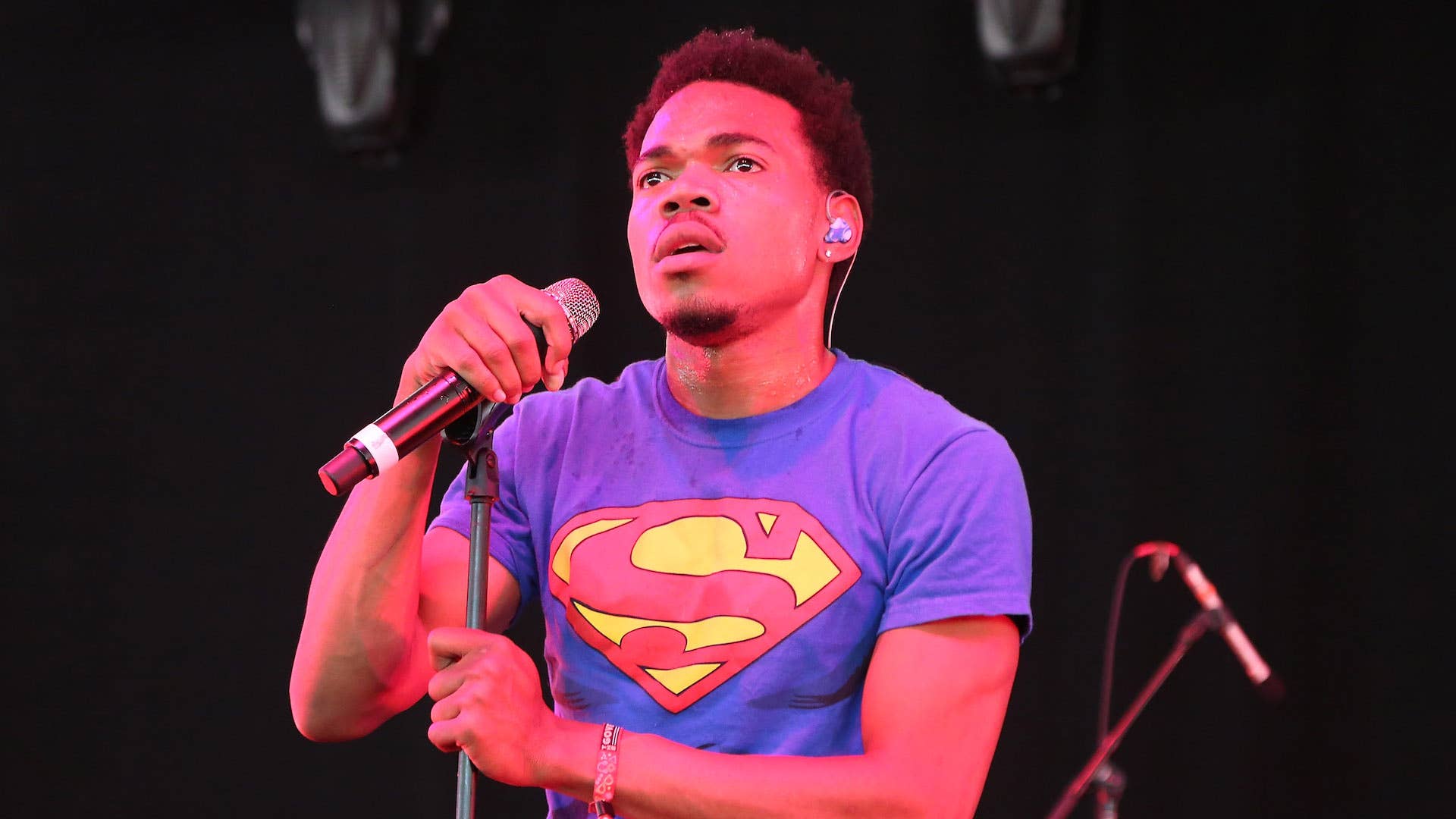 Chance The Rapper performs on day 2 of the 2014 Governors Ball Music Festival