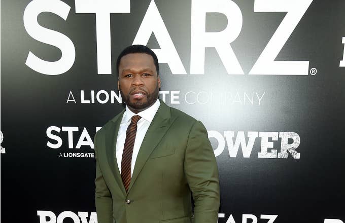 Curtis "50 cent" Jackson attends the Starz "Power"