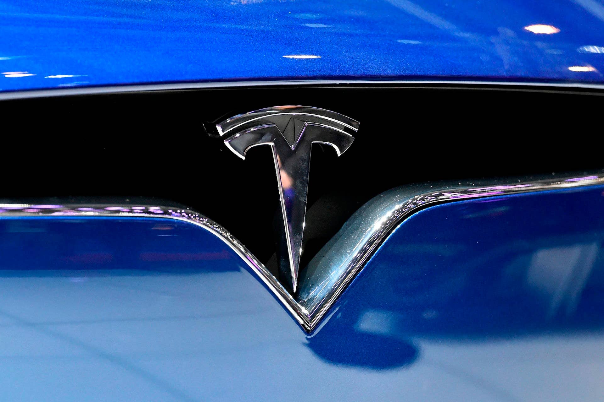 The logo of Tesla Motors.