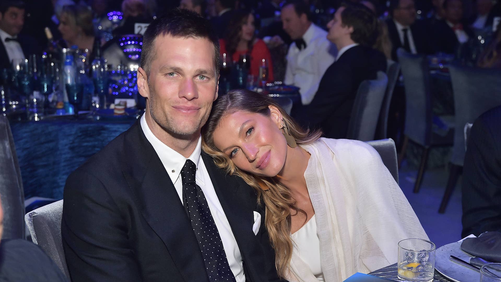 Tom Brady and Gisele Bündchen attend the 2019 Hollywood for Science Gala.