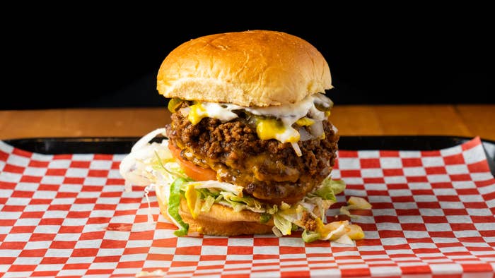 The Fatboy from The American/DownLow burgers in Vancouver