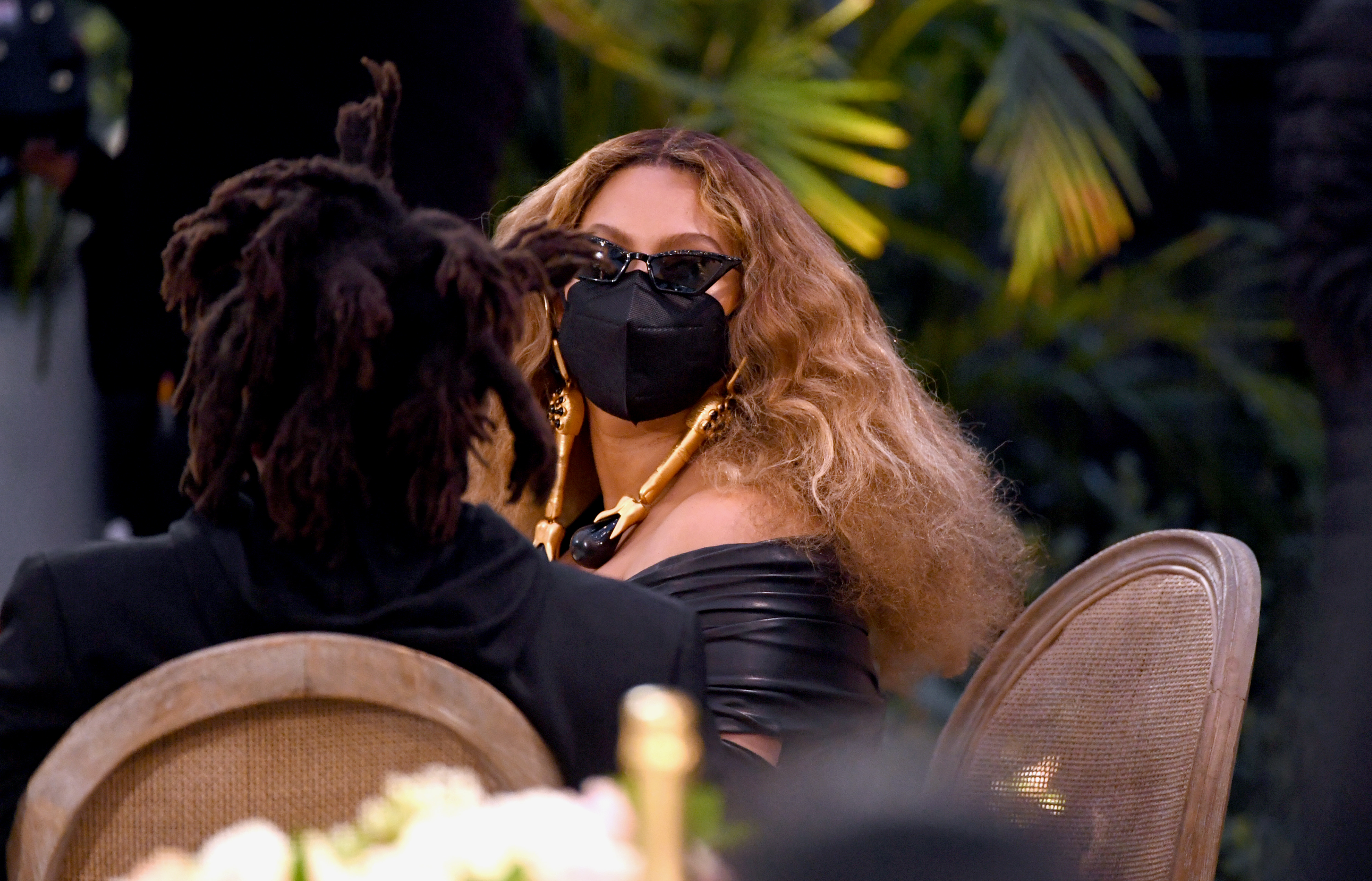 Beyonce Grammys mask