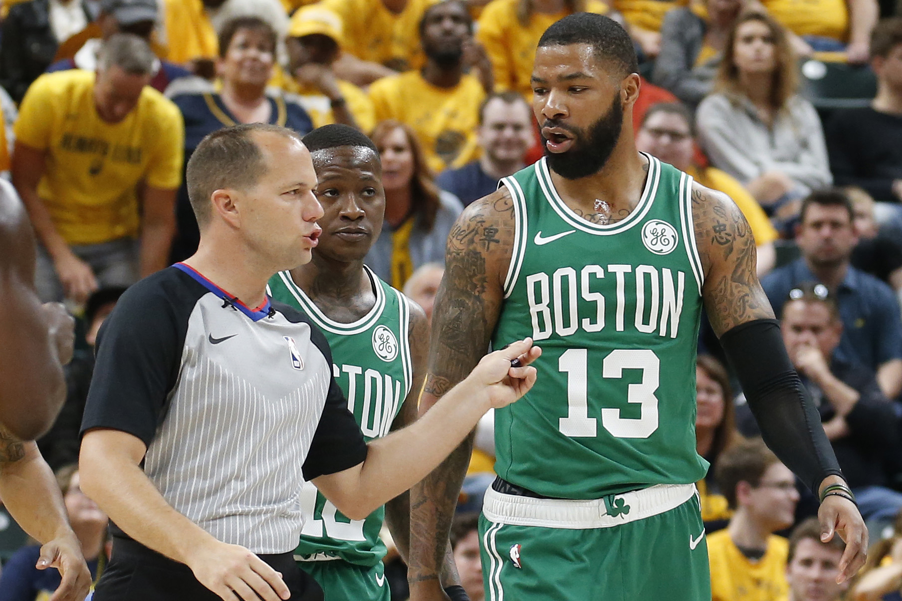Marcus Morris Pacers Celtics Game 4 2019 Playoffs