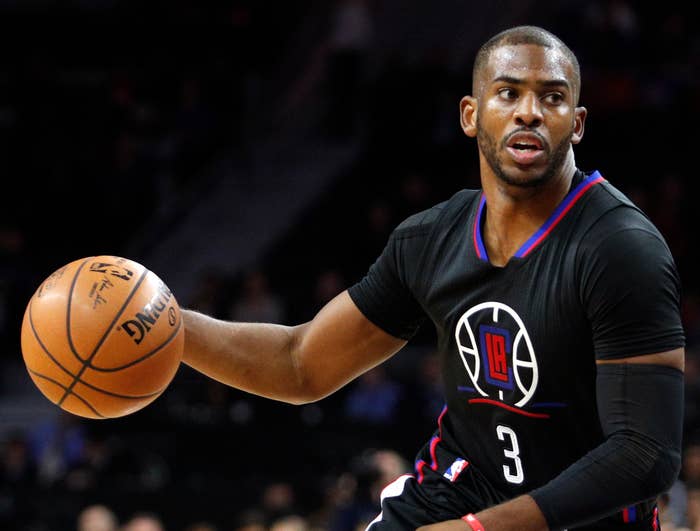 Chris Paul Clippers Pistons 2016