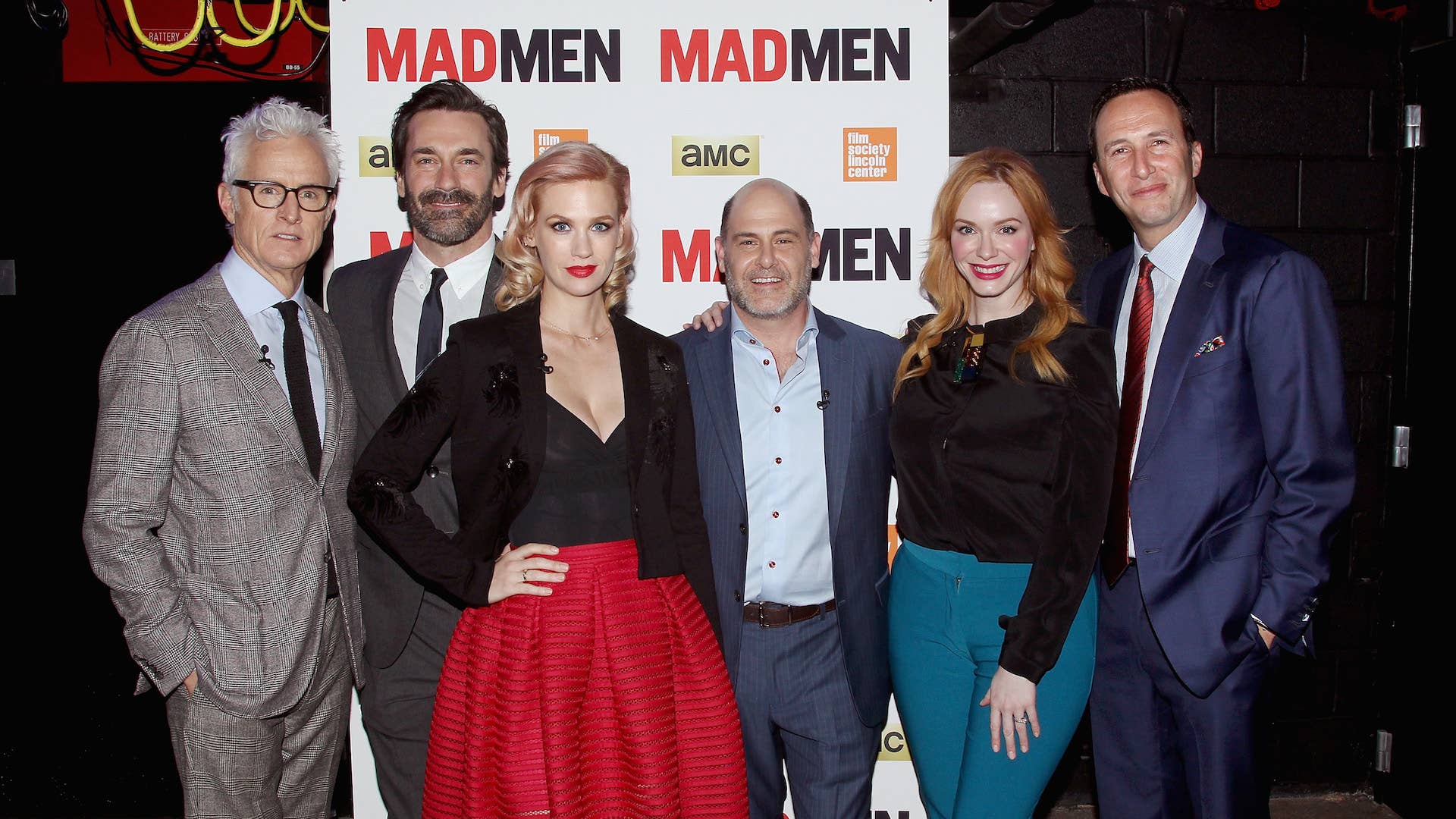 "Mad Men” cast attend special screening at The Film Society of Lincoln Center.