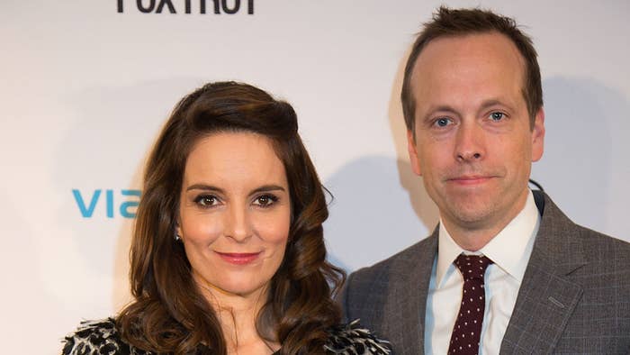 Tina Fey and Robert Carlock attend the &quot;Whiskey Tango Foxtrot&quot; Screening.