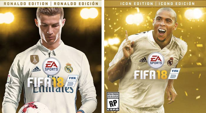 The Original Ronaldo Just Announced That He's the Other Cover Star for FIFA  18