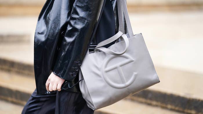 Telfar Medium Shopping Bag in Black for Men