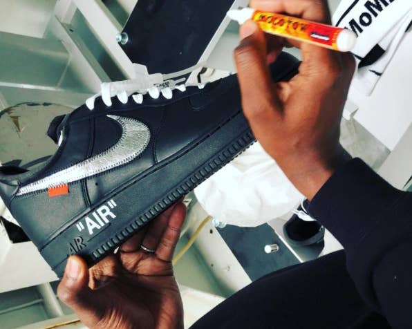 Virgil Abloh Off White Nike Air Force 1 Customize