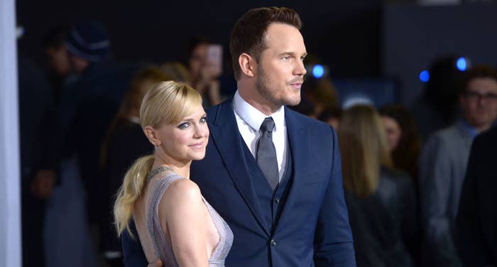 Anna Faris and Chris Pratt