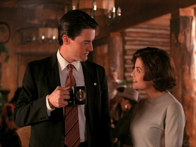 Agent Cooper and Audrey Horne