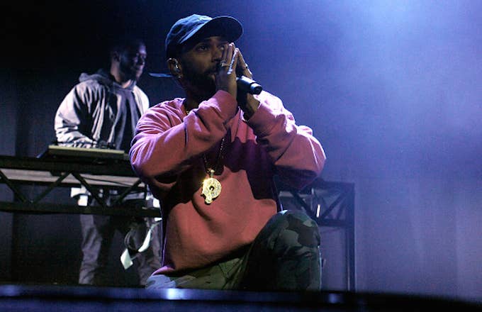 Big Sean performs onstage at the Sir Lucian Grainge&#x27;s 2017 Artist Showcase