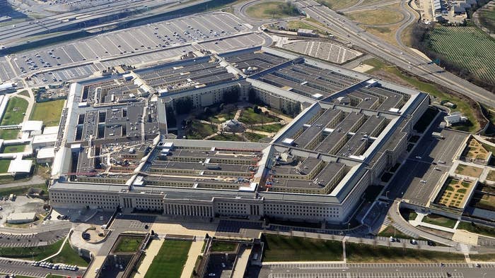 This picture taken 26 December 2011 shows the Pentagon building.
