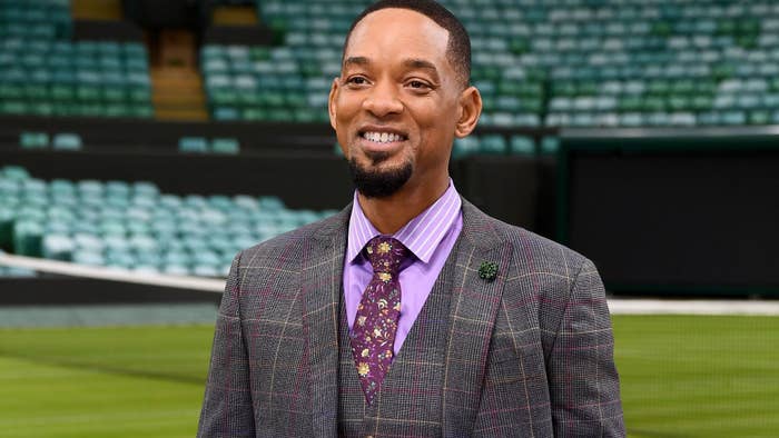 Will Smith attends the photo call for &quot;King Richard&quot; at Wimbledon