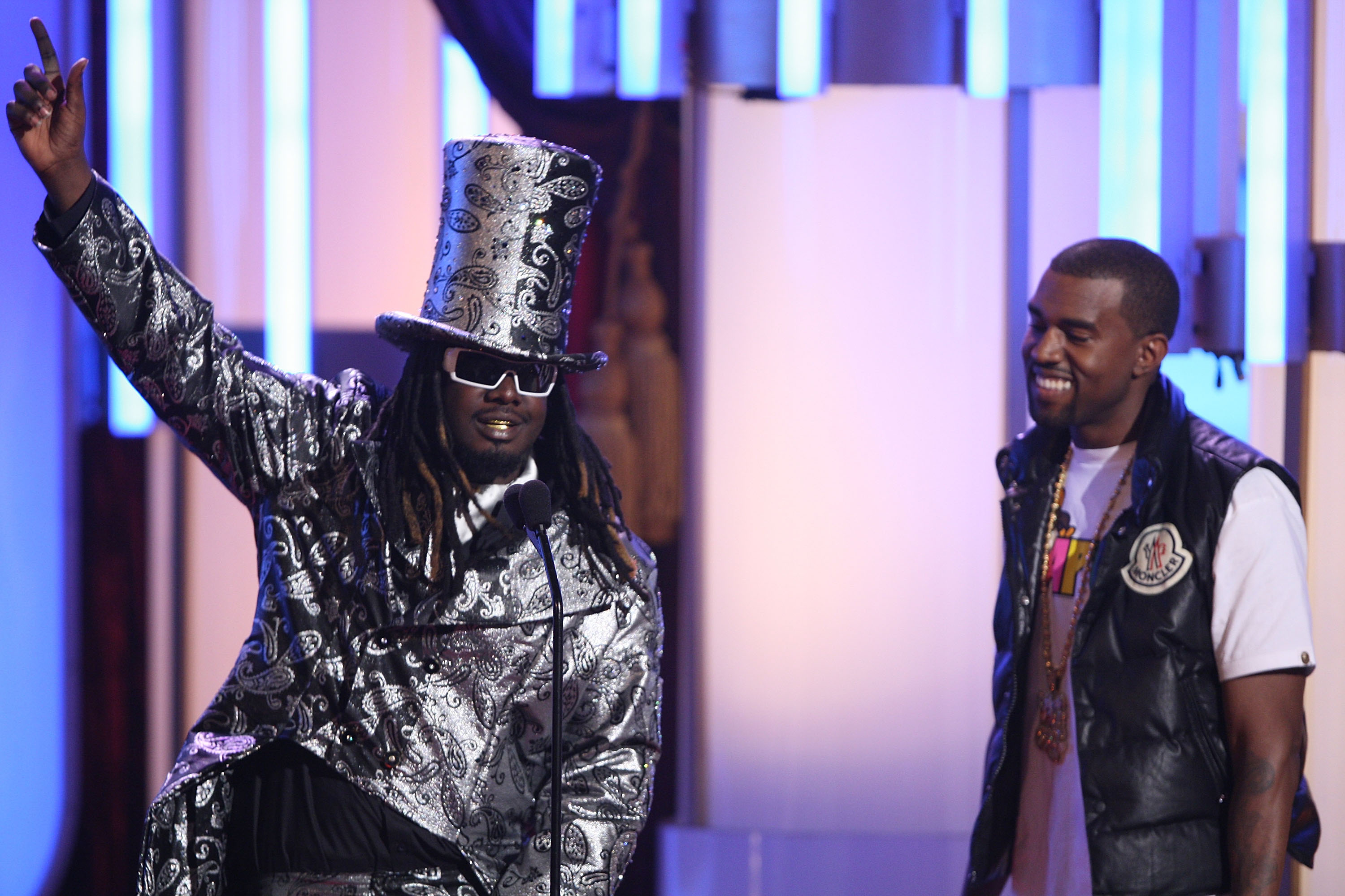 kanye west and t pain grammys
