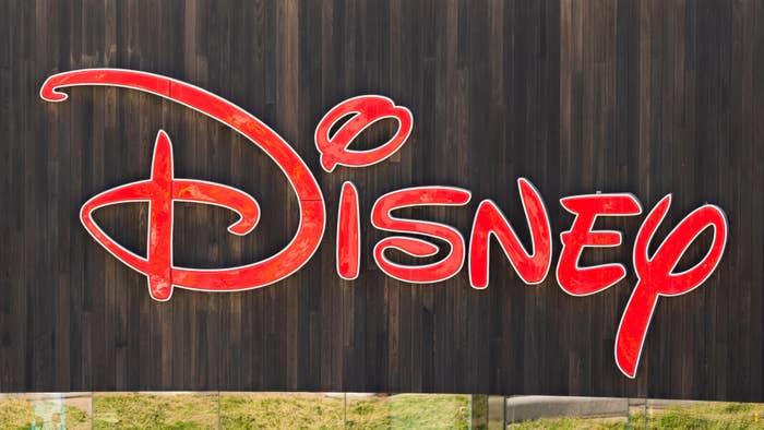 The Walt Disney Company logo seen in Shanghai.