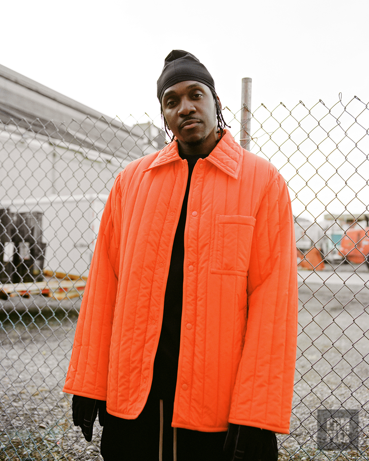 Pusha T poses for his Complex interview