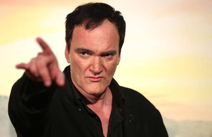 Quentin Tarantino attends the premiere of the movie &quot;Once Upon a time in Hollywood.&quot;