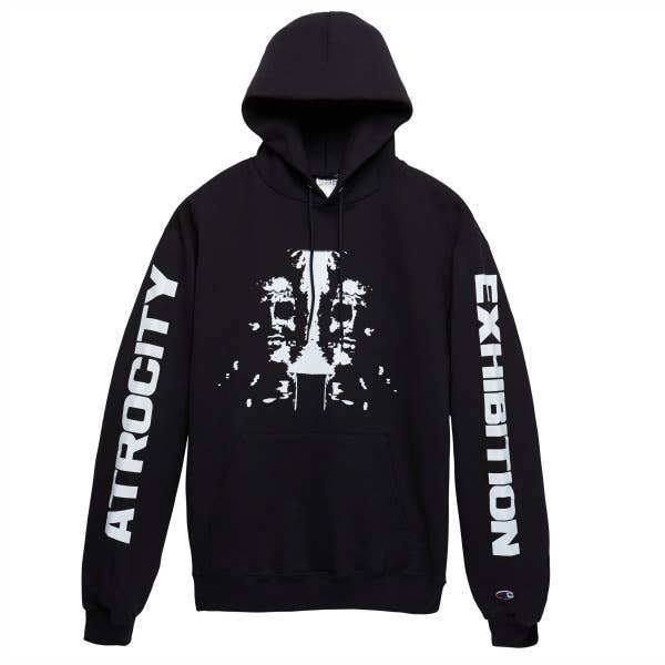 This is Danny Brown's 'Atrocity Exhibition' merch with PacSun.