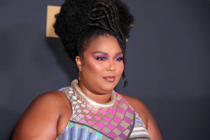 Lizzo attends the 51st NAACP Image Awards.