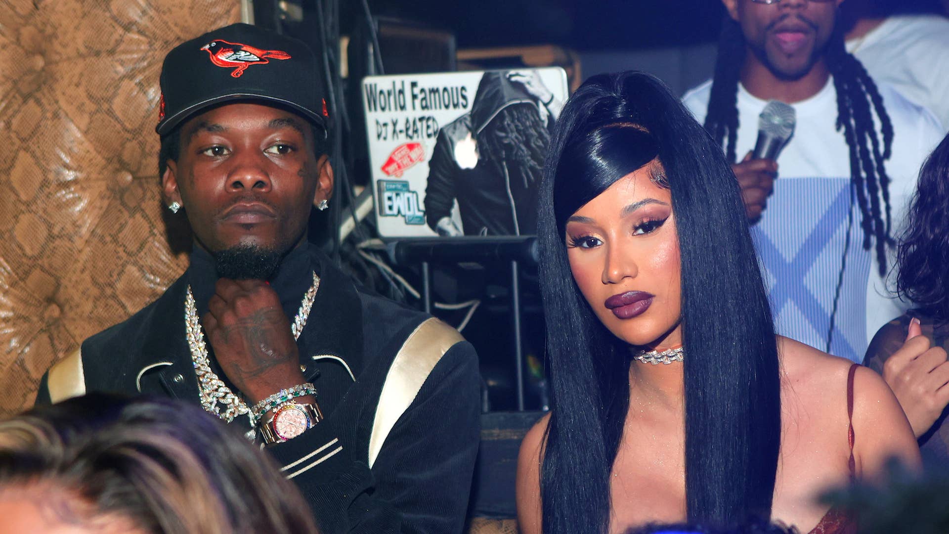 Offset of Migos and Cardi B attend Allure Monday Nights